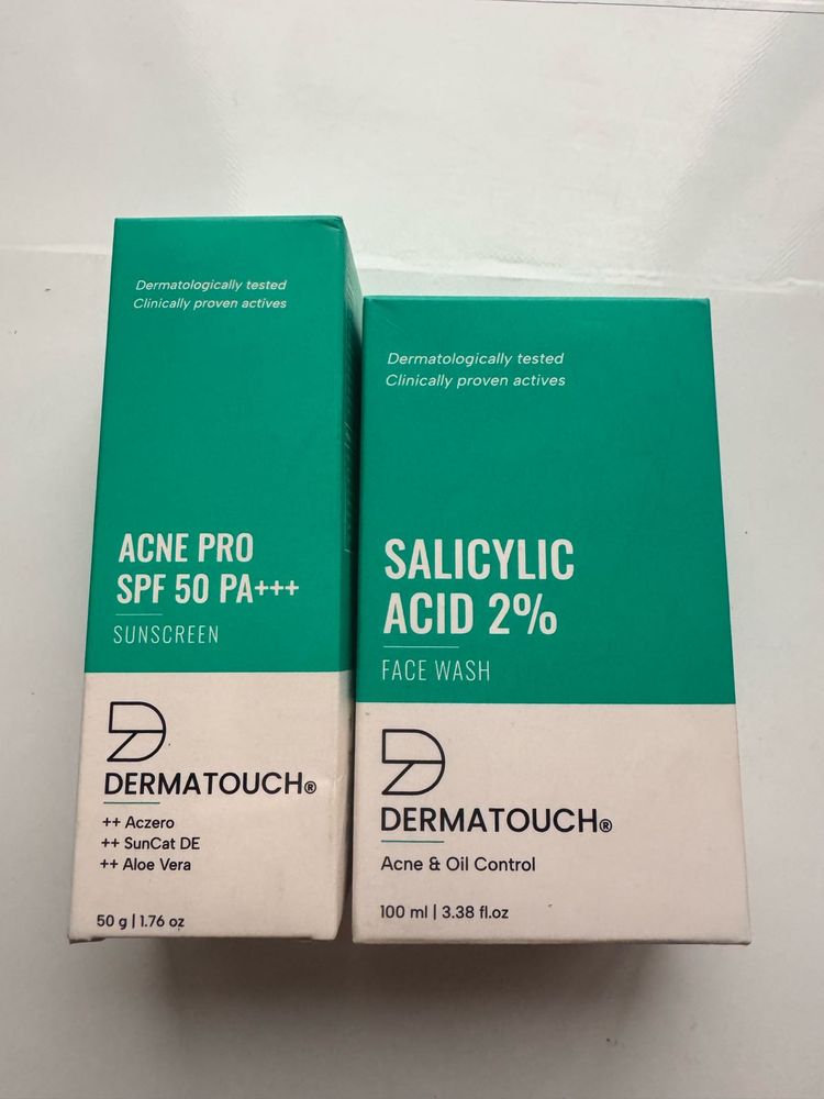 Derma Touch Face Wash , Sunscreen
