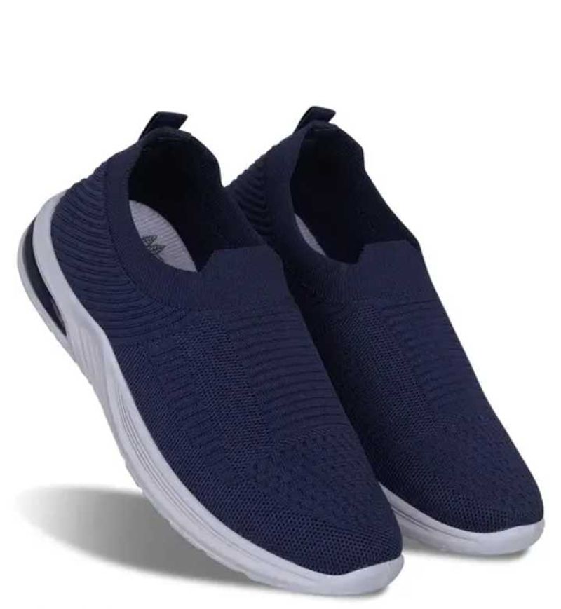 Navy Blue Slip-on Sneakers