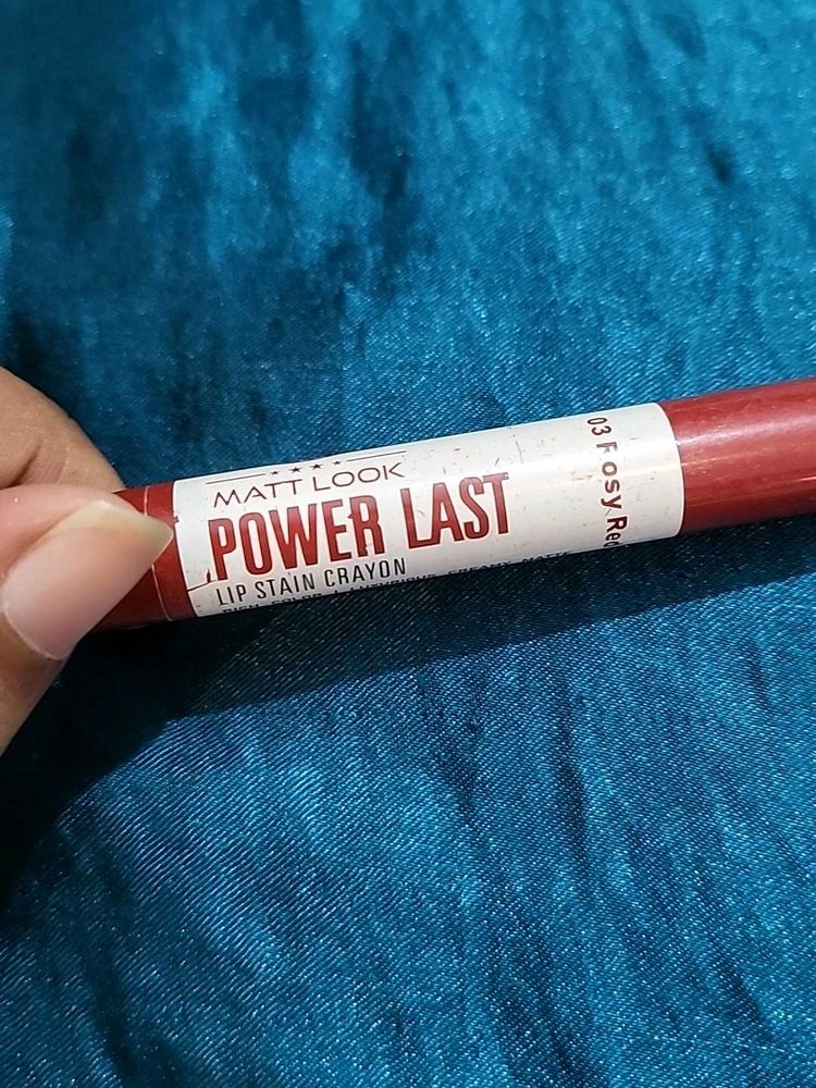 Mattlook Lip Stain Crayon - Rosy Red