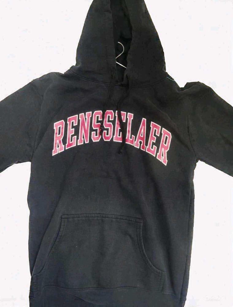 Retro Backprint Y2K Rensselaer Hoodie