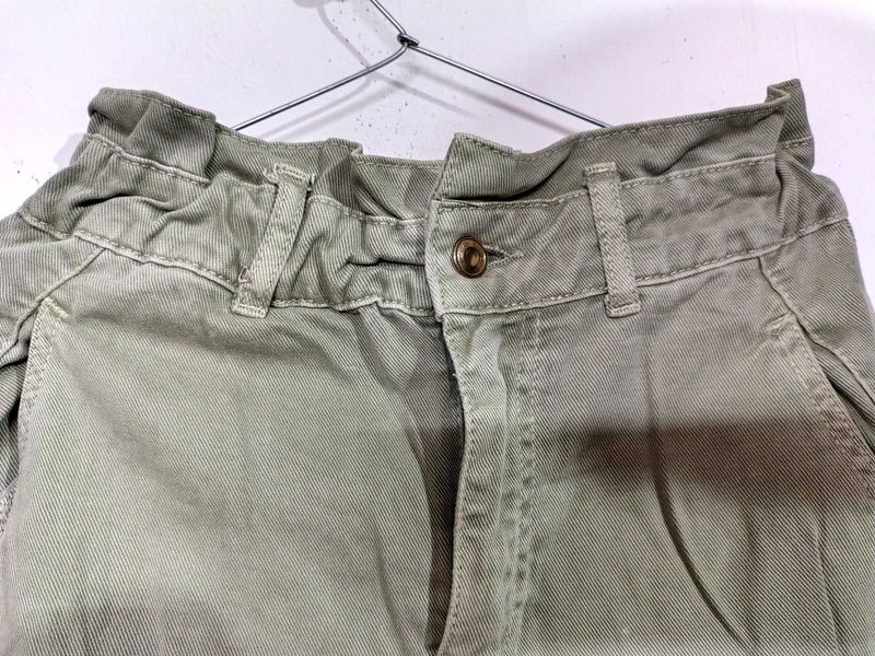Olive Green ZARA Cargo Pants