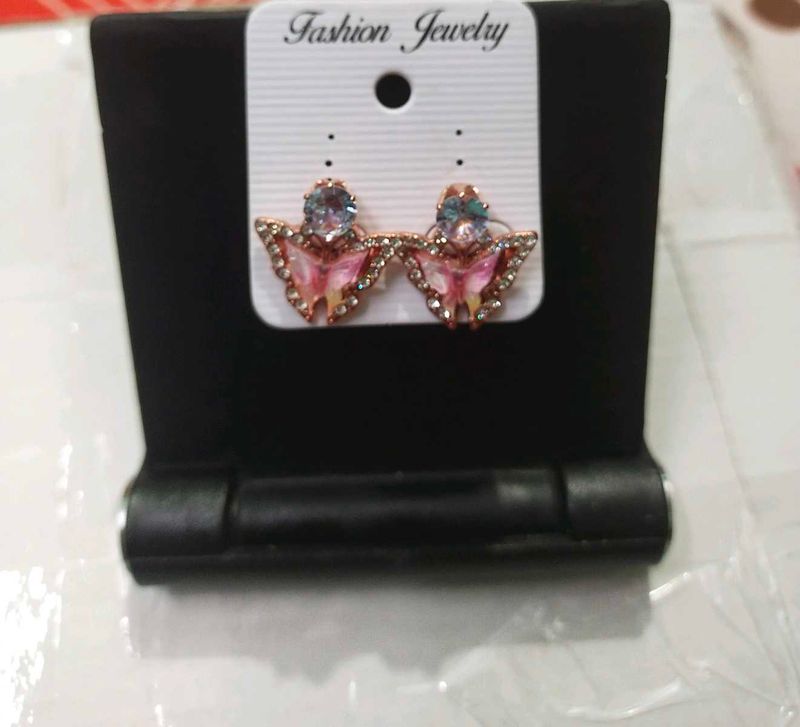 Butterfly Drop Earrings