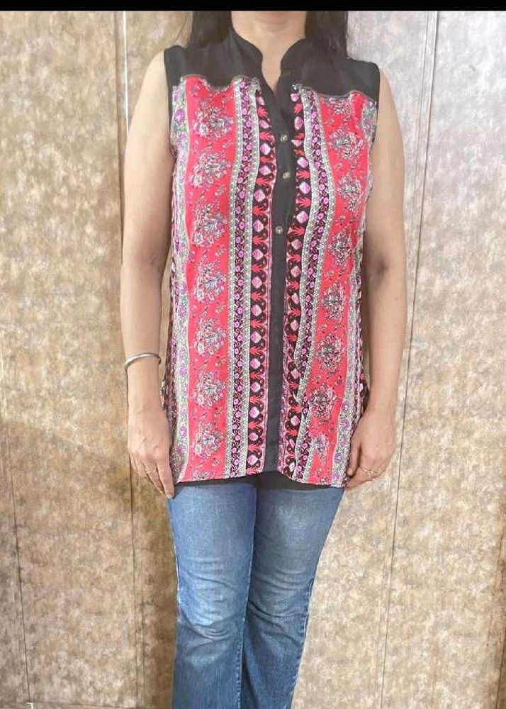 Stylish Patterned Top