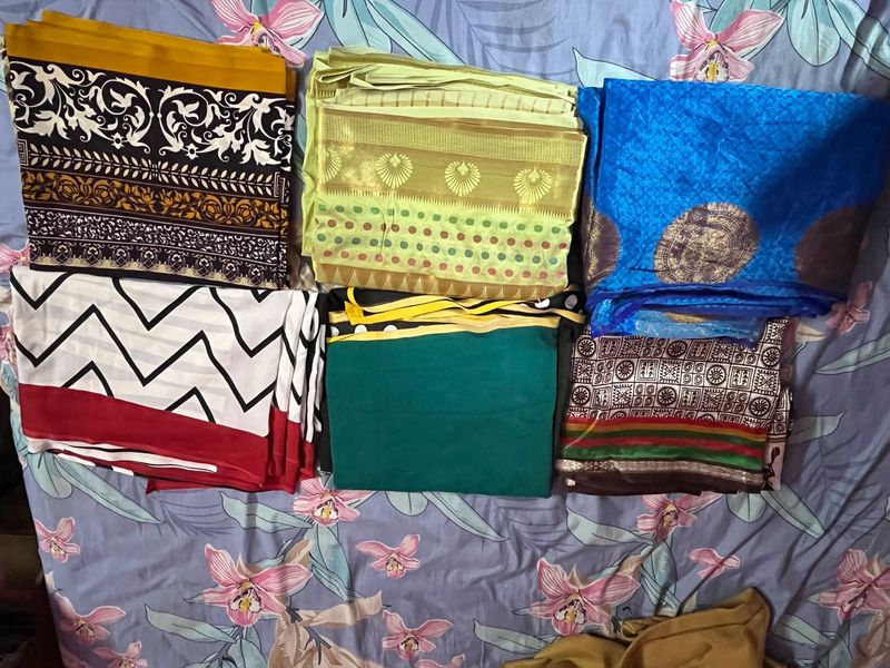 6 Combo Saree