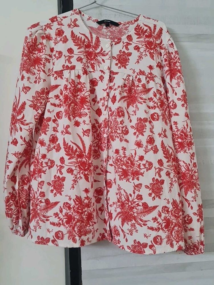 Floral Print Blouse