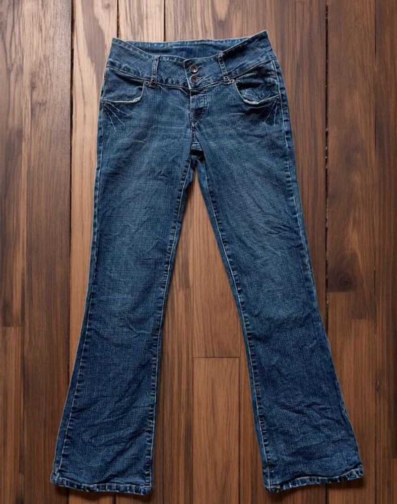 vintage low rise denims retro