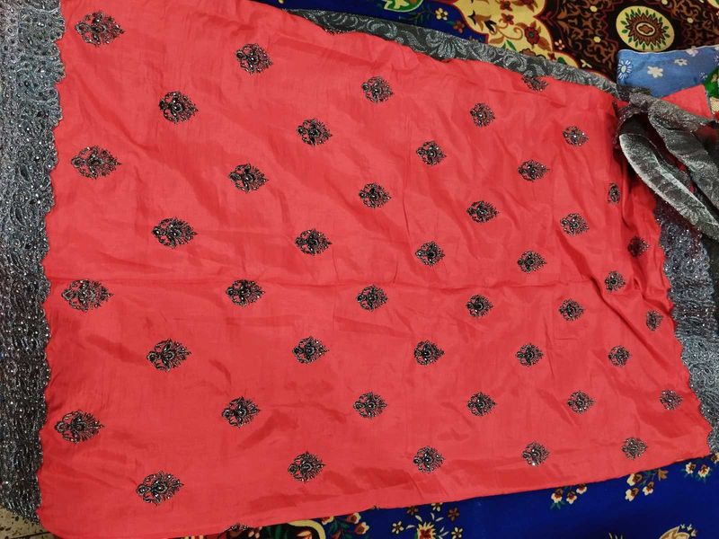 Party Wear Saree With Blouse