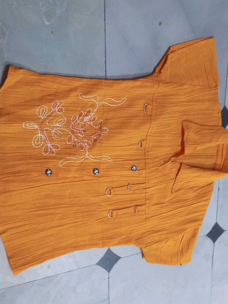 Yellow Stylish Shirt