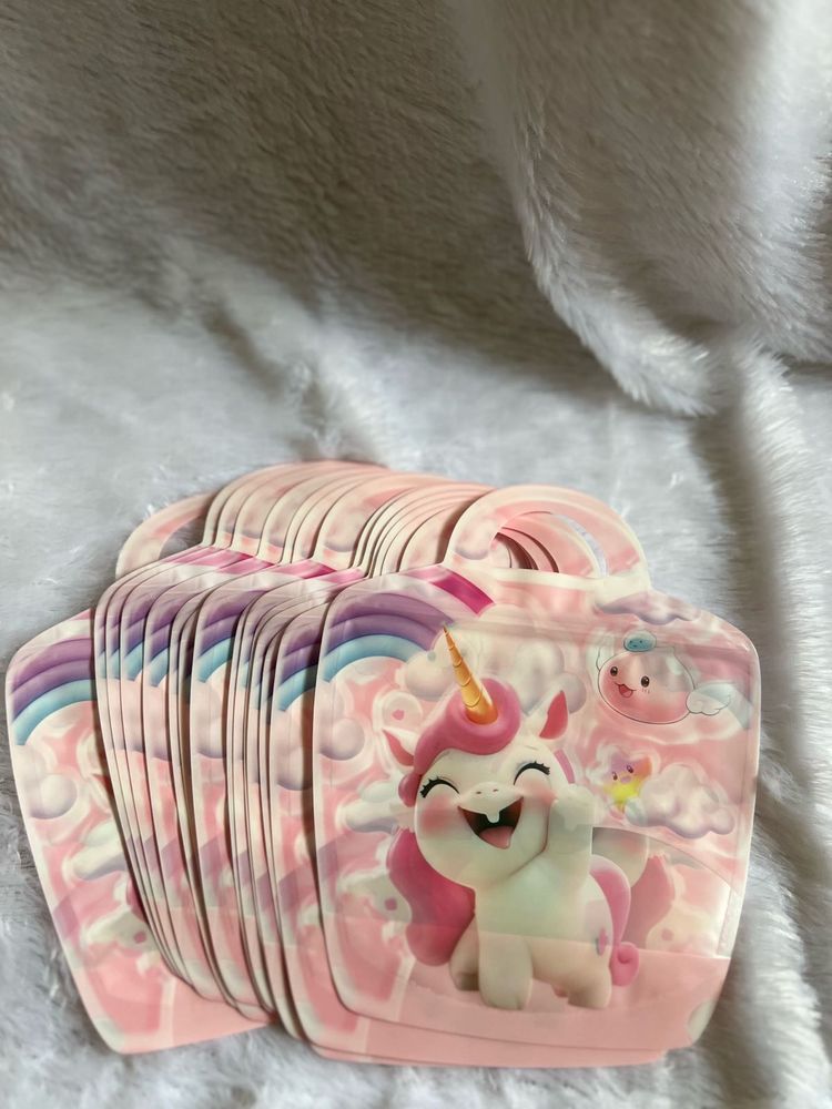 Cute Unicorn Cartoon Placemats
