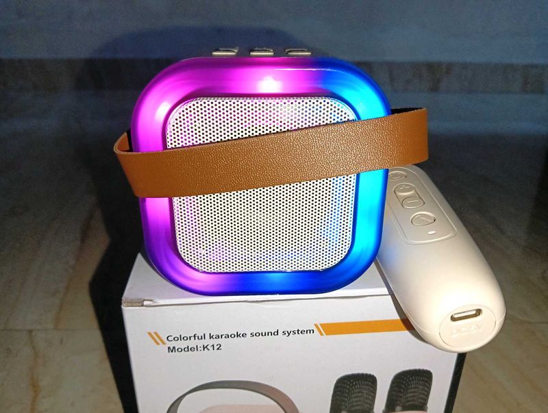 Tecsox Karaoke Bluetooth Speaker