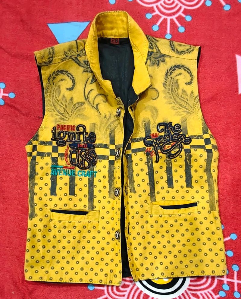 Boys Jacket And Shirt Set For Summers