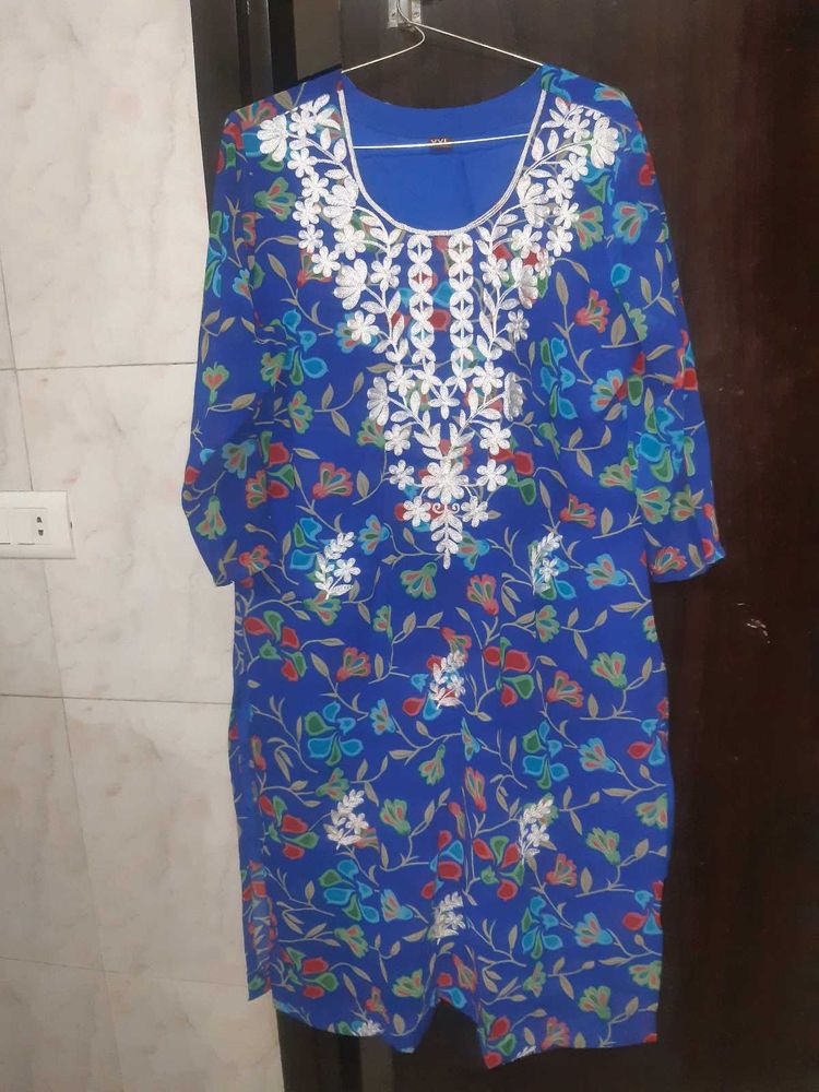 Festive embroidery kurta 💕