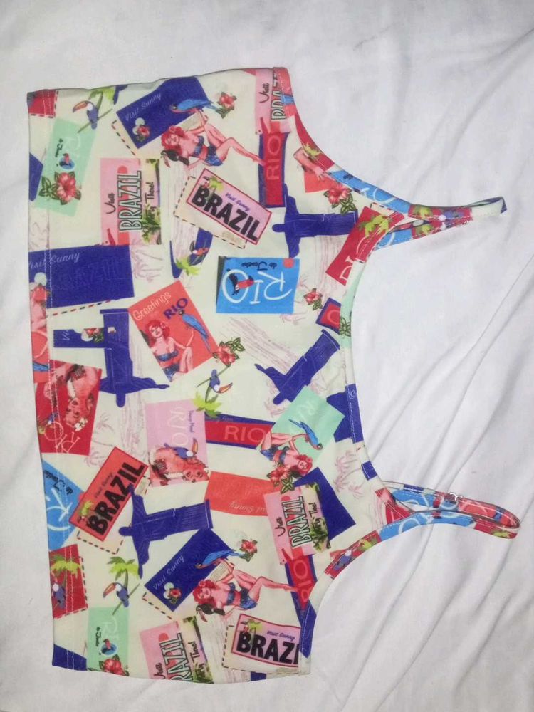 Branded Cute Crop Top For Girls