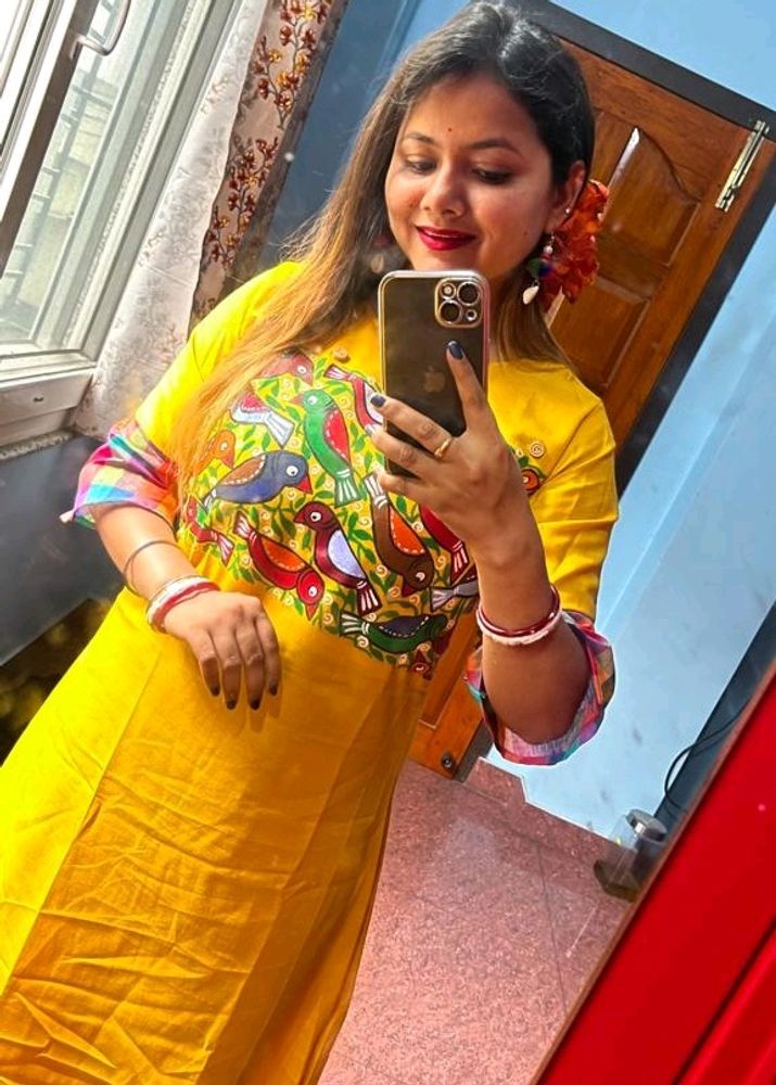 Handprint Kurti