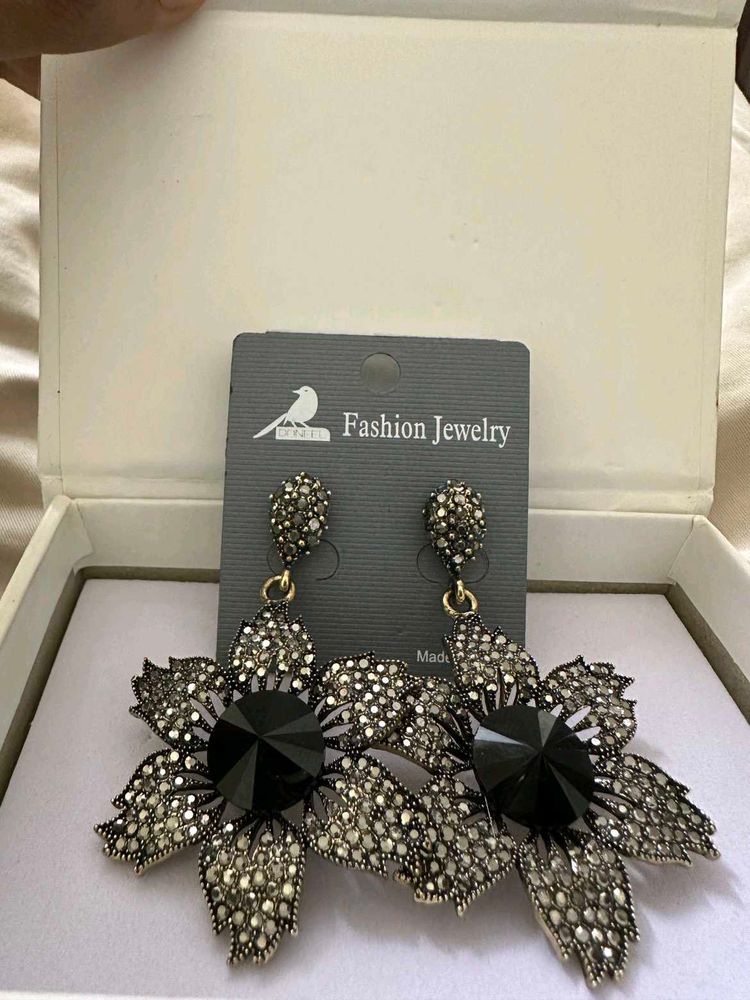 Floral Statement Earrings