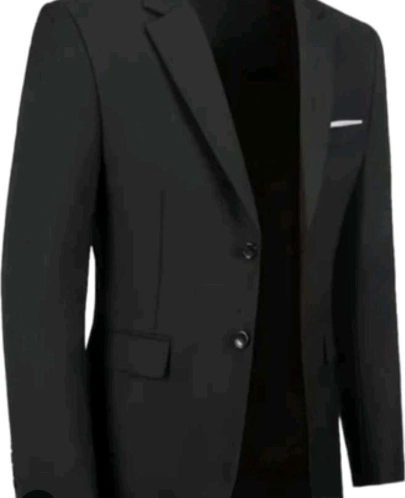 Striped Black Blazer