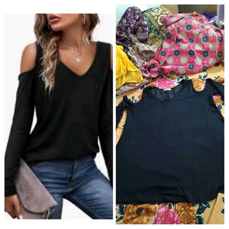 Off Shoulder T-shirt