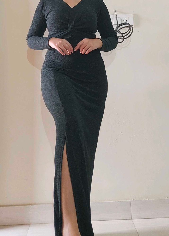 Knee Slit Imported Free size Beautiful Dress