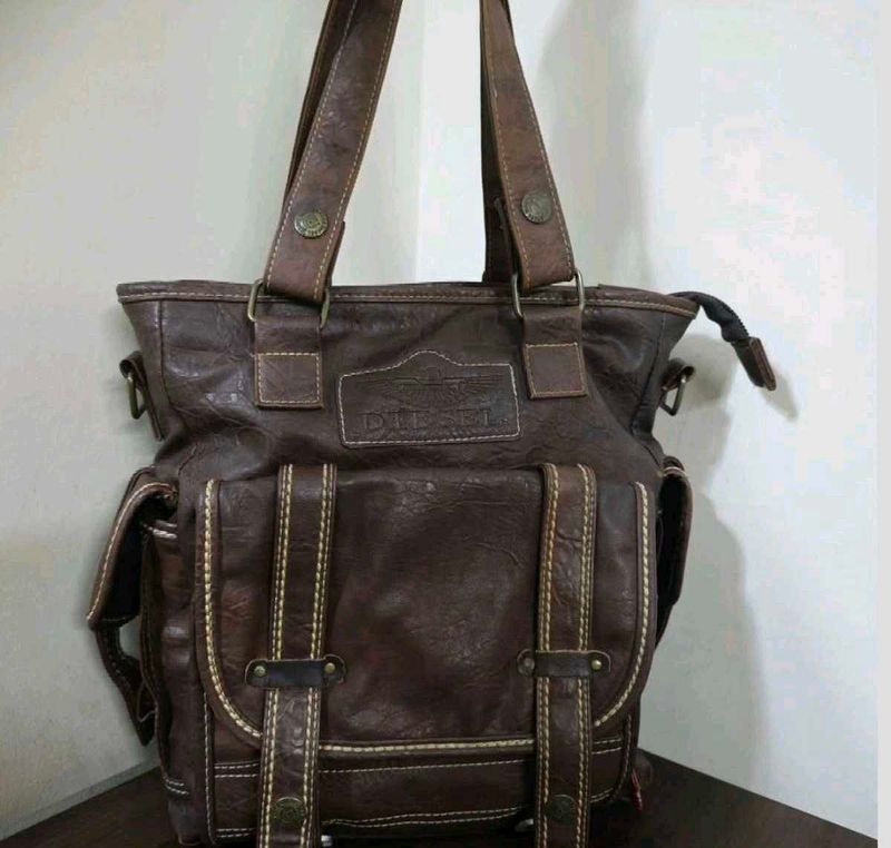 Combo of 4 authentic diesel bags