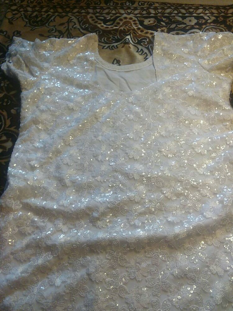 White Chicken Kari Kurti.
