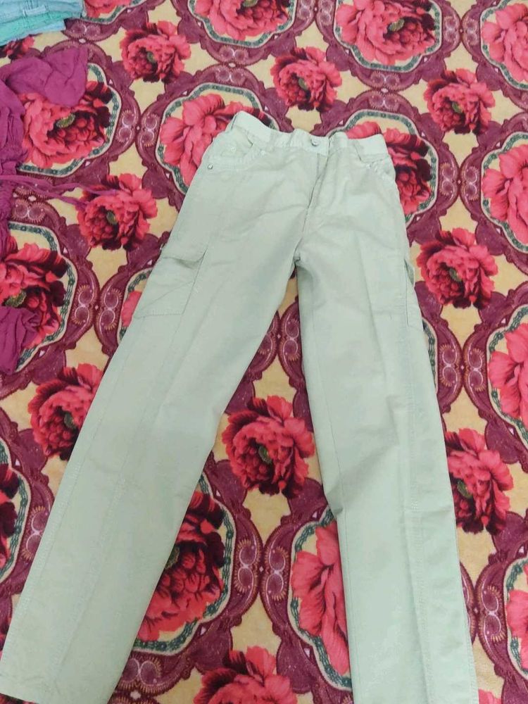 Casual Khaki Cargo Pants