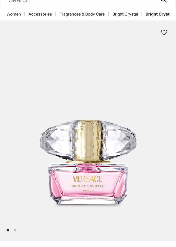 Versace Bright Crystal Perfume