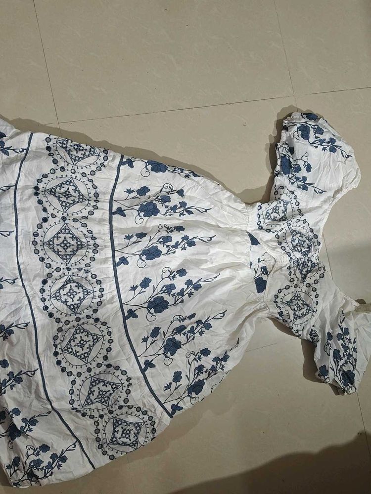 Floral Off-Shoulder Dress