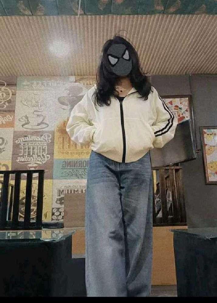 Stylish Striped Bomber Jacket