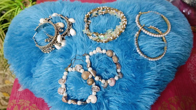 Combo earrings 5 sets