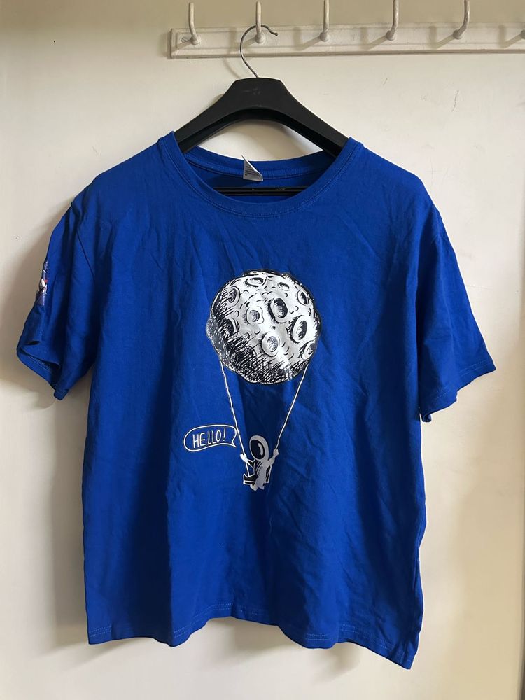 Blue Graphic T-Shirt