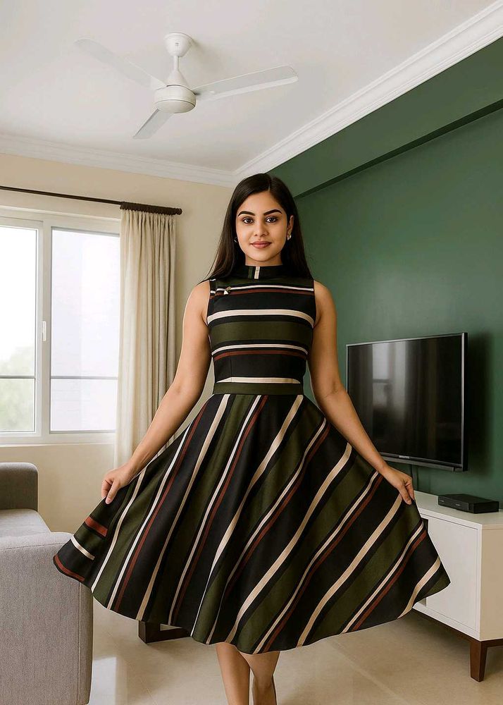 Turtle Neck Dress