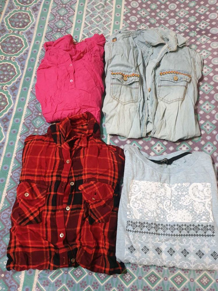Ladies&#39; Shirt Bundle - 4 Items