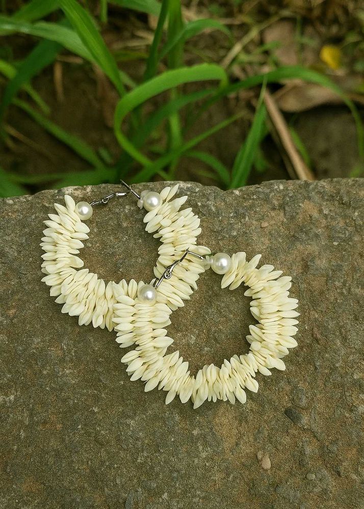 Floral Pearl Earrings