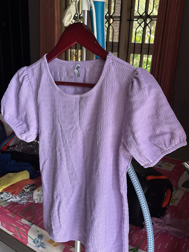 Women Lavender Top
