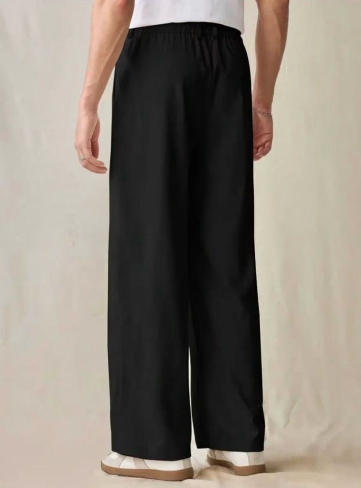 Black Wide Leg Pants(A Bit Negotiable)Unisex