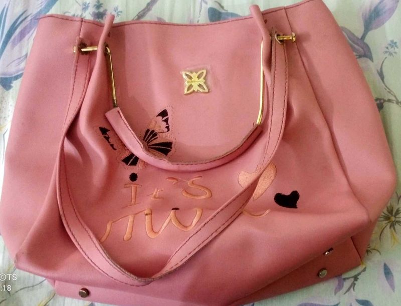 Pink Handbag