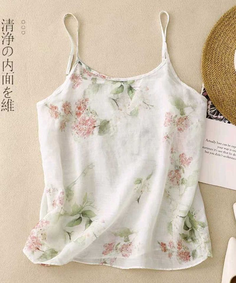 Floral Cami Top From Hongkong