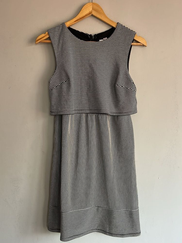 Striped Sleeveless Dress