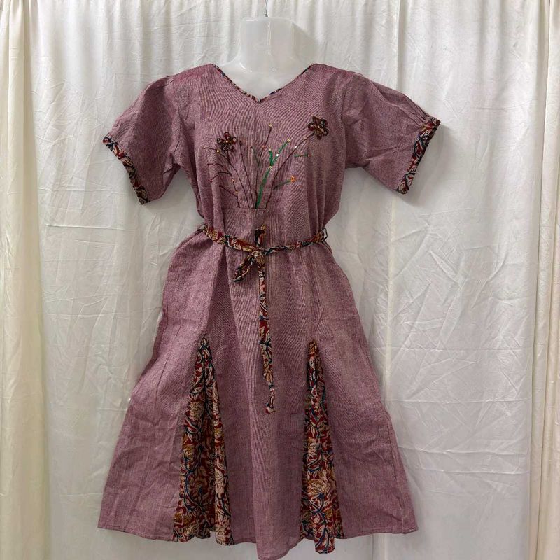 Floral Embroidered Dress