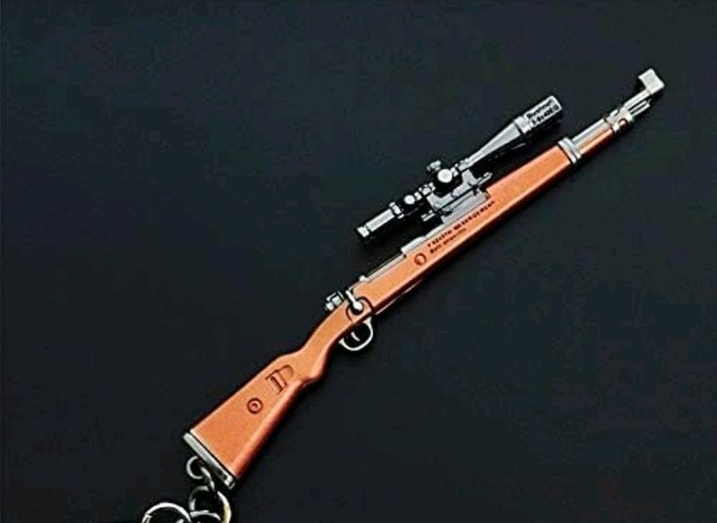 Car98 Sniper Gun Keychain