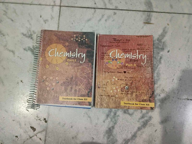 Class 12th Ncerts Chemistry Part 1 &amp; 2