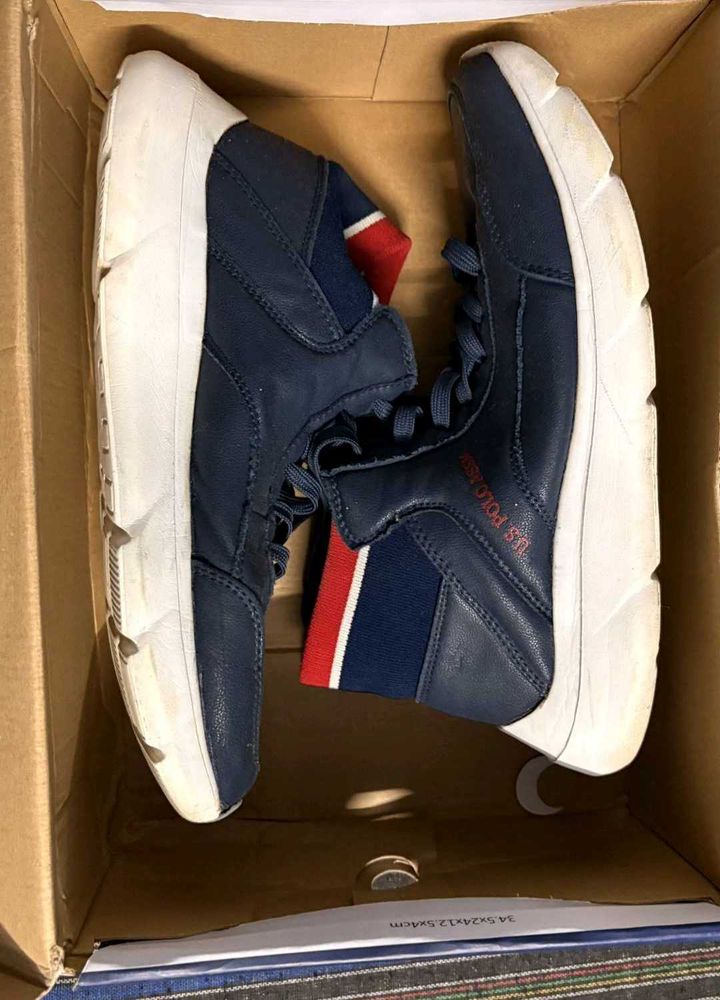 Navy Blue US Polo Assn Sneakers