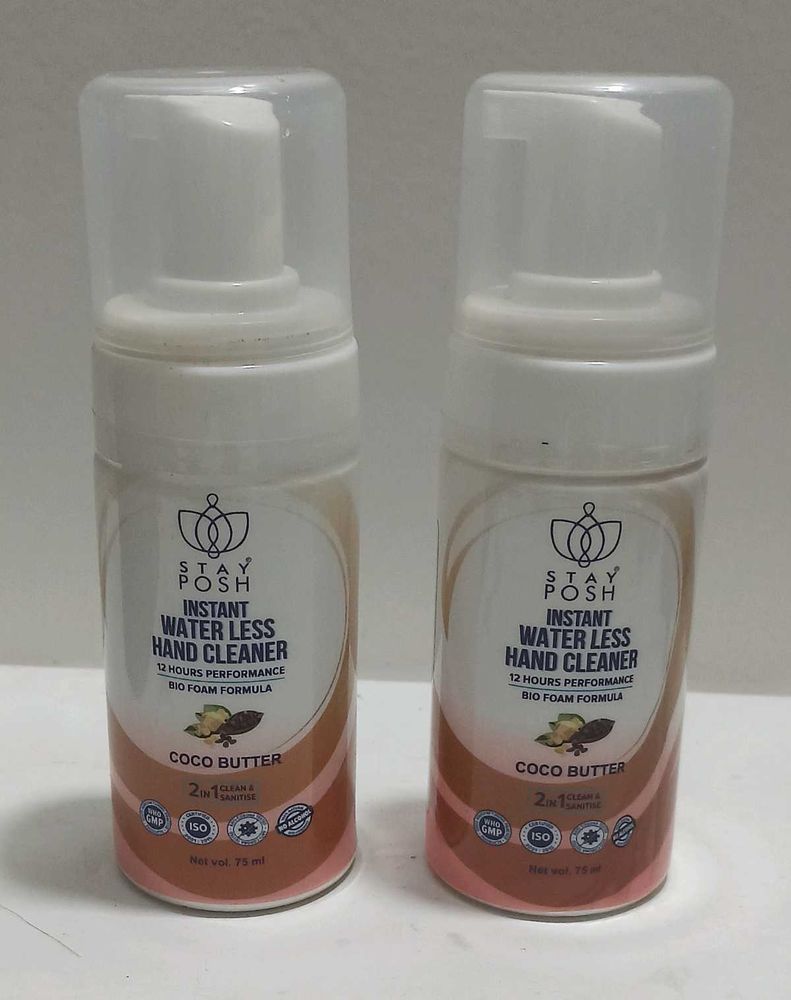Stay Posh Coco Butter Hand Cleaner Pack Of 2