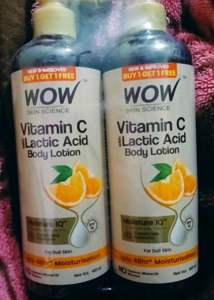 Wow Skin Science Body Lotion Combo Pack