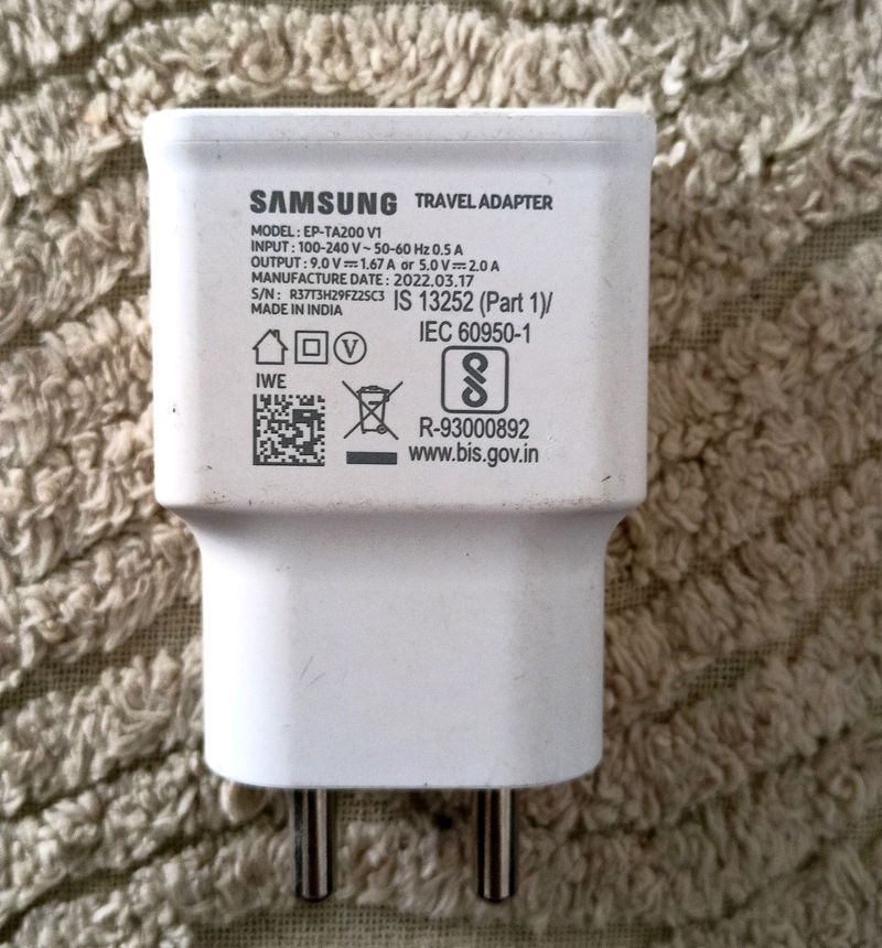 Samsung original FAST charger,