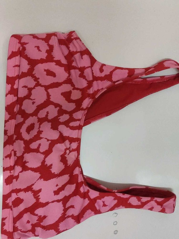 Pink Leopard Sports Bra