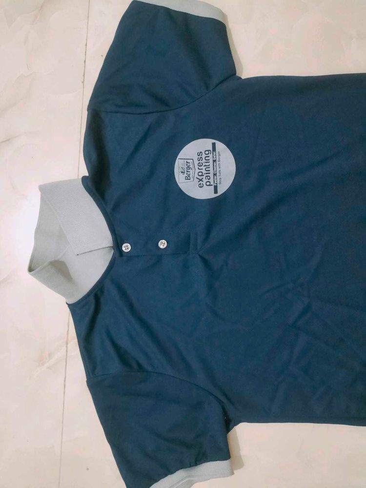 Navy Blue Polo T-Shirt