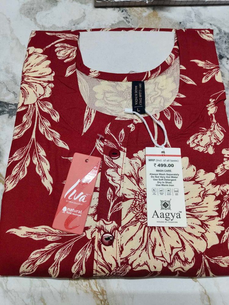 Aagya Floral Print Top