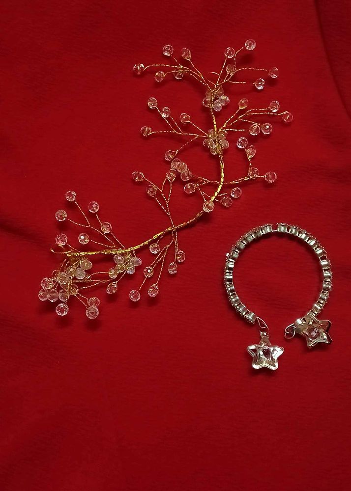 Beautiful Hair Accessories And Hand Anklet