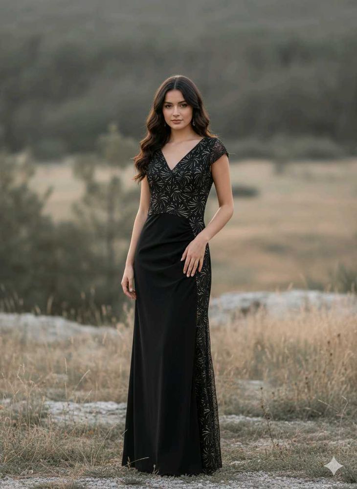 Elegant Black Maxi Dress